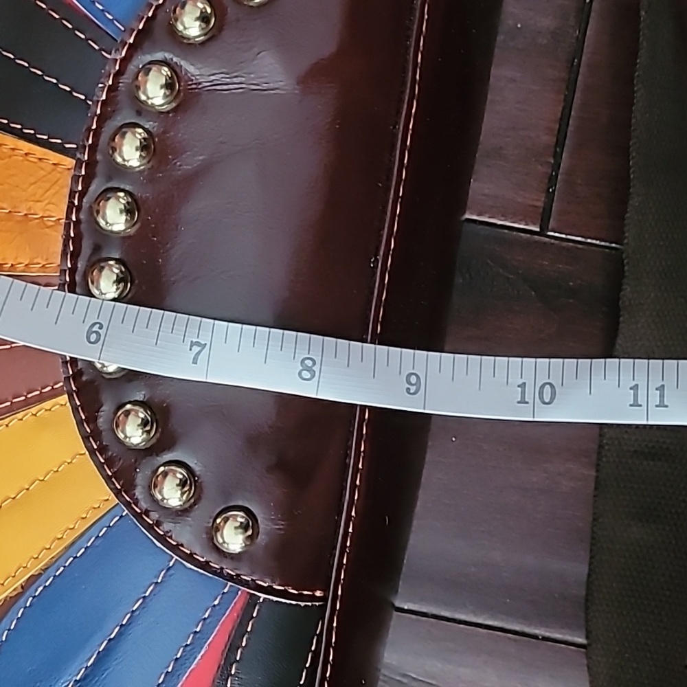 Ameri Leather Sunflower Cross Body Bag - image 7